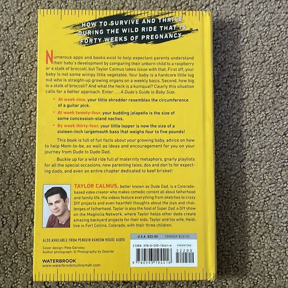 Pregnancy Book for Dudes/Dads-to-be - Picture 2 of 2